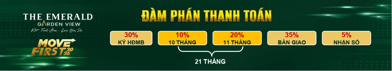 Đàm Phán Thanh Toán Mua The Emerald Garden View